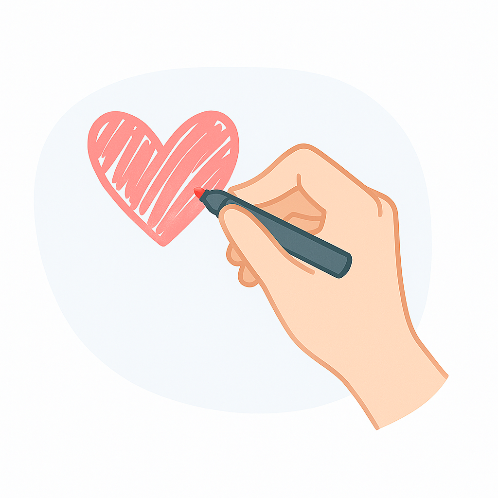 Charity and giving concept illustration